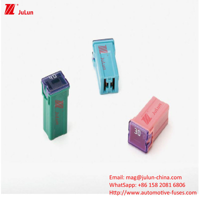 Square Chip Type Plug In Fuse Box Auto Insurance Ribbon Plastik Box Panjang Pendek 20-60A