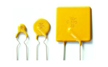 Yellow PPTC PTC Resettable Fuse 60 / 72v Series Untuk Kontrol Industri