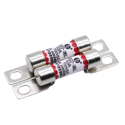 EV322 3EL Kendaraan Listrik Fuse 10A 16A 20A 25A 32A 700VDC Tabung Bulat Tipe Baut