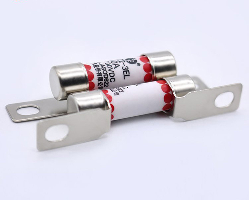 EV322 3EL Kendaraan Listrik Fuse 10A 16A 20A 25A 32A 700VDC Tabung Bulat Tipe Baut