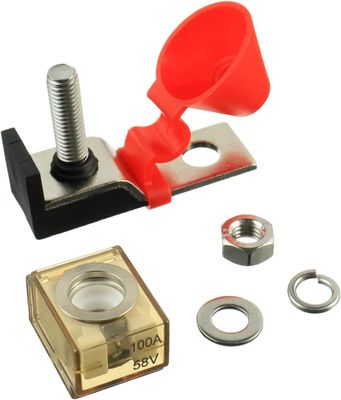 Dudukan Sekring Terminal MRBF Kancing Terminal M8 300A 58V DC