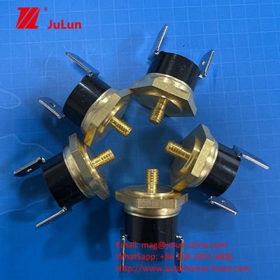 Brass Cap Screw Thermistor Sensor Suhu Ekspansi Termal Logam Dalam Jump Switch 250V