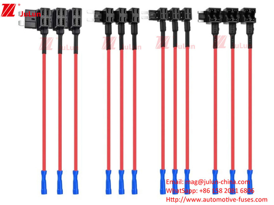 Reklamer Listrik Pemegang Sekring Tegangan Rendah ACN ACU ACS Rentang Kontrol Suhu -25-125°C 6*30mm Maksimum arus 35A