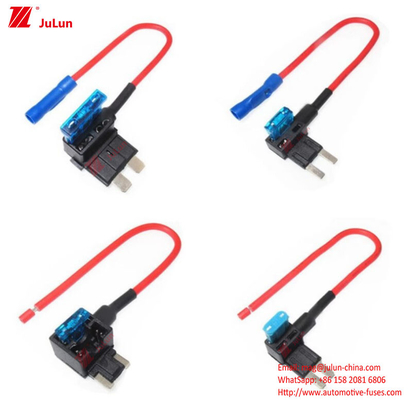 ACN ACU ACS Low Voltage Fuse Holder Mobil Kapal Uap Electrical Reclaimer Motorcycle Charging Stack 5*20mm -25-125°C