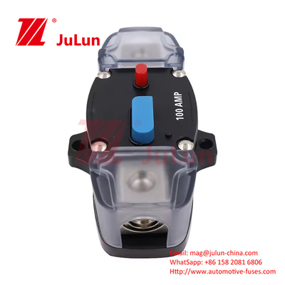 Reset manual dengan tombol pengalihan 300A 48V Flame Retardant Waterproof RV Yacht Circuit Breaker Overheat An