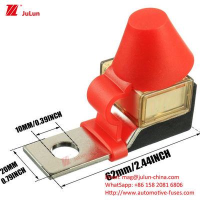 Fuse baterai keramik persegi 100A125A200A Untuk kendaraan