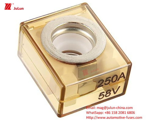 Pabrik Baterai Custom Square Keramik Fuse Holder New Energy Vehicle Fuse Baterai Outdoor Power Supply Isolasi Kursi