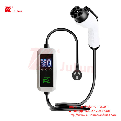 EV Charger 7Pistol Pengisian Standar Eropa Tipe 2 Portable On-board Charging Stack New Energy Charging Gun