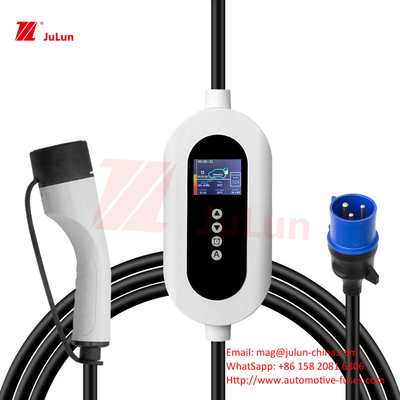 EV Charger 7Pistol Pengisian Standar Eropa Tipe 2 Portable On-board Charging Stack New Energy Charging Gun