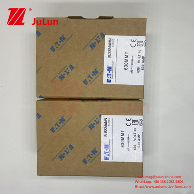 BUSSMANN 630MMT 690V Keramik Tembaga Fuse Otomotif M6/M8 Instalasi 630A Fuse Keamanan Listrik
