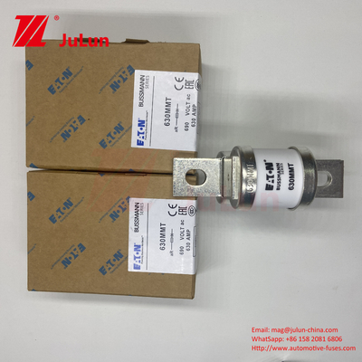 BUSSMANN 630MMT 690V 630A Keramik Tembaga Kembar Lempeng Plat Bolt Jenis Fuse Otomotif Oleh BUSSMANN