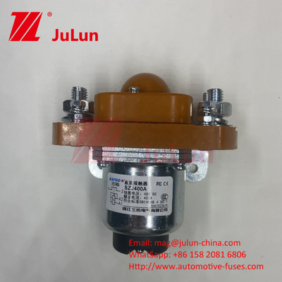 DC 12-80V Switch Listrik arus besar Off Screw Mount 200A 1P Coil Tegangan nominal: DC12 ~ 80V