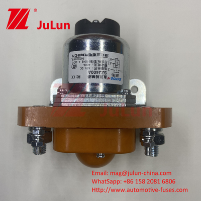 Kontaktor DC MZJ-400A Mesin Keramik Sepeda listrik tinggi arus rendah tegangan