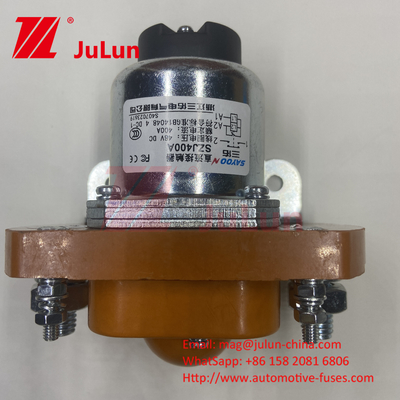 Kontaktor DC SZJ200A Sweeper Listrik Listrik Empat Roda Segel yang Baik