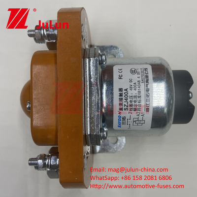 Kontaktor DC MZJ-50A Bulldozer Brick Factory High Current Low Voltage CE FCC
