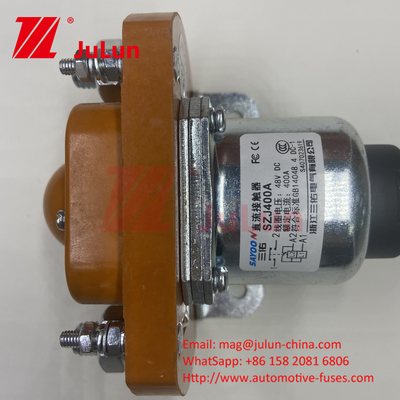 Dc Contactor Segel Relay Coil Tegangan nominal: DC12 ~ 80V 24V 36V 48V 72V