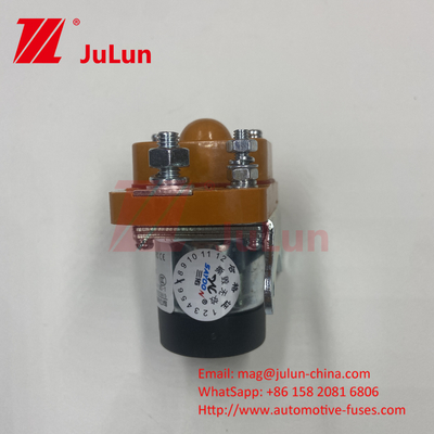 Dc Contactor Listrik MZJ-50A Bulldozer Brick Factory High Current Low Voltage CE FCC