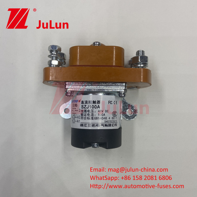 Dc Contactor Train Power MZJ-600D Bulldozer Golf 48V60V72V Hidup panjang