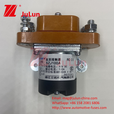 Sumber Daya DC Kontaktor MZJ Series Forklift Electric Tricycle Telecom