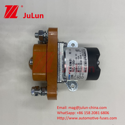 Kontaktor DC ZJWT150A Kontroler Kendaraan Listrik Aksesoris Pengamplasan IS9001