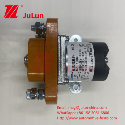 Kontaktor DC CZWH200A-2T Baterai Sepeda roda tiga Mobil Wisata SW182