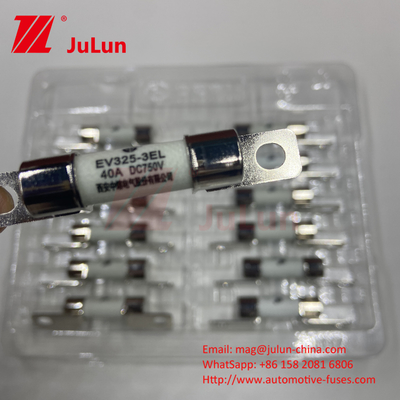Ev Charger / Pengisian Cepat Kendaraan Listrik Untuk DC750V Perlindungan Fuse Beban Kimia Dan Suhu Tinggi