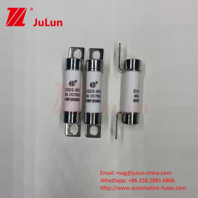 EV325 5FLL DC750V 10A 15A 20A Dengan Ex10A-100A EV pengisian sekering dengan pipa keramik dan luar