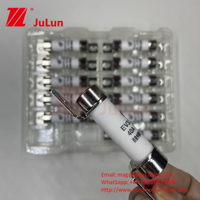 Fuse Mechanical Shock 25A 30A 40A 750V Fuse Terkontrol Suhu Untuk Aplikasi EV Dengan Jangkauan Kerja -45 ~ 125.C