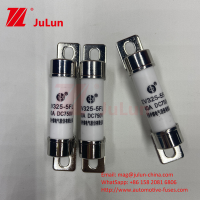 10A 30A 50A 750VDC EV Fuse Hei Untuk Sistem Traksi EV, 15A 20A Konversi Daya