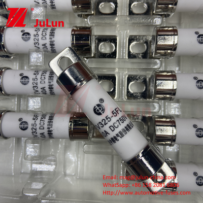EV Fuse Boxed Embedded Untuk Sistem Traksi Kendaraan Listrik 750VDC 25A 30A 40A 50A 14*51 Ues Untuk EV325 Car Charger
