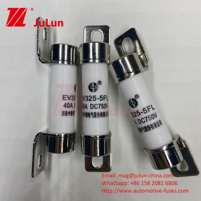 20KA Kapasitas Patah Fuse Keramik KendaraanEV FUSE Keandalan Lingkungan Sesuai dengan ISO8820, JASO D622 Dan GB/T3