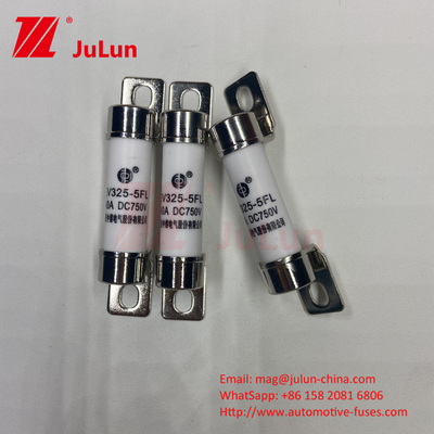 20KA Kapasitas Patah Fuse Keramik KendaraanEV FUSE Keandalan Lingkungan Sesuai dengan ISO8820, JASO D622 Dan GB/T3
