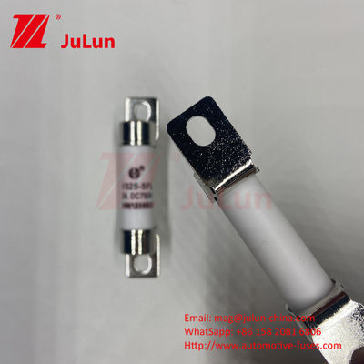 10A-50A Ceramic Bolt Mounting Automotive Fuses With 20KA Breaking Capacity GB/T31465 30A 40A 50A 750VDC 14*51mm EV325