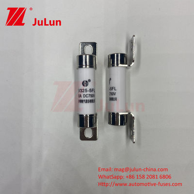 10A-50A Ceramic Bolt Mounting Automotive Fuses With 20KA Breaking Capacity GB/T31465 30A 40A 50A 750VDC 14*51mm EV325