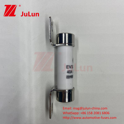 Tabung Keramik 14x51 15A 40A 50A EV325 FUSE 750VDC EV32520KA Fuse baut otomotif keramik 10A-50A ISO8820/JASO D622