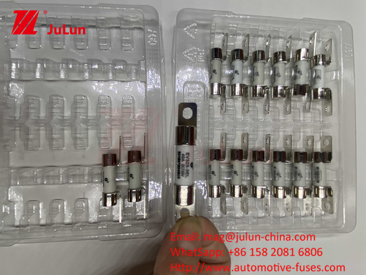 Keandalan FUSE Lingkungan Kendaraan Listrik Sesuai dengan ISO8820, JASO D622 Dan GB/T31465 30A 40A 50A 80A 750VDC