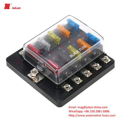 Eu UL bersertifikat Bolt Type Copper Auto Fuse Holder 30A-500A Auto Fuse Box Assembly