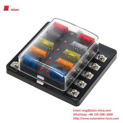 Eu UL bersertifikat Bolt Type Copper Auto Fuse Holder 30A-500A Auto Fuse Box Assembly