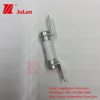 Tabung Keramik 20A30A40A Fuse Kendaraan Listrik 500VDC Bolt M6 Bolt