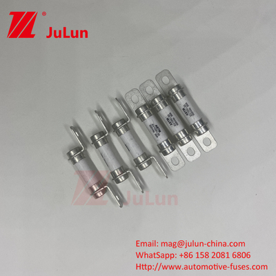 Aplikasi Mobil Fuse Kendaraan Listrik Mobil Hibrida 15A 500VDC Superior DC Fuse Kapasitas Pemutus