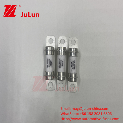 Kendaraan Listrik 30A 15A Tabung Keramik High Break Safety Protection Fuse Kendaraan Listrik 500VDC