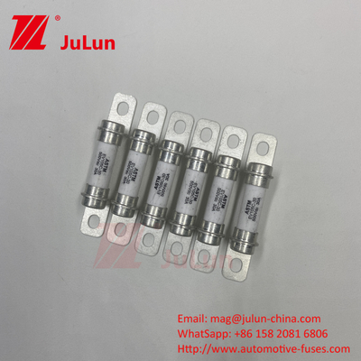 M6 Bolt Fuse Untuk EV Kendaraan Listrik 500VDCHEV 500VDC 15A 30A 40A Fuse Sistem Penyimpanan Energi