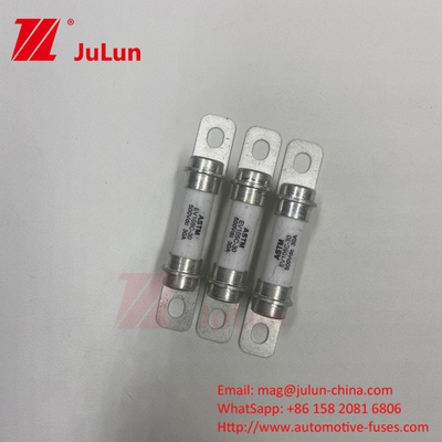 30A 20A Tabung Keramik M6 Bolt Tipe 15A Fuse Kendaraan Listrik Kendaraan Listrik 500VDC ESS Fuse Keramik