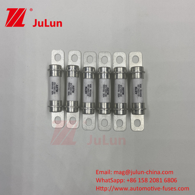30A 20A Tabung Keramik M6 Bolt Tipe 15A Fuse Kendaraan Listrik Kendaraan Listrik 500VDC ESS Fuse Keramik