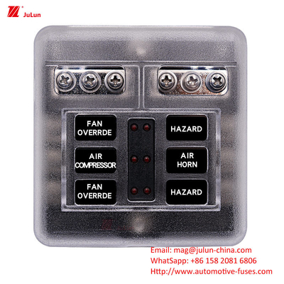 ANS/MIDI Tempat Sekering Mobil Reset Otomatis 30A-500A Tempat Sekering Baik Tiang Tunggal