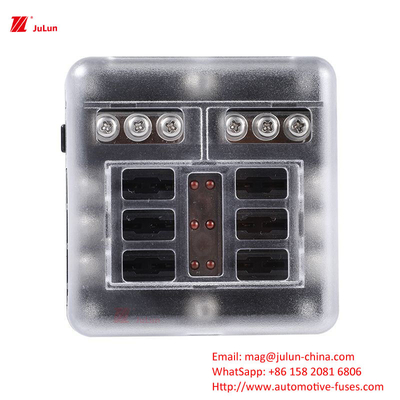 ANS/MIDI 30A-500A Pemecah Sirkuit Reset Manual Untuk Plastik Otomotif / Rumah Nylon