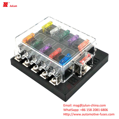 U UL Standar Profesional Otomotif Tembaga Blade Mini Circuit Breaker Fuse HoElr