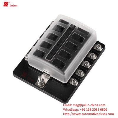 U UL Standar Profesional Otomotif Tembaga Blade Mini Circuit Breaker Fuse HoElr