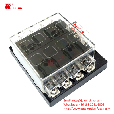 Eu UL standar pemutus sirkuit otomotif bolt pemegang sekring 32V 30A-500A rumah nilon