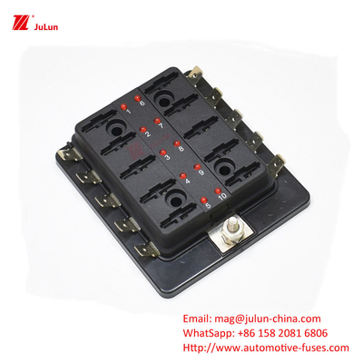 Eu UL Single/Bipolar 32V30A-500A Manual Reset Circuit Breaker Nylon Housing Dan 30/50 Amp Bolt Fuse Holder